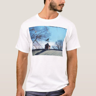 T-shirt Cheval Vane Météo Ciel Bleu