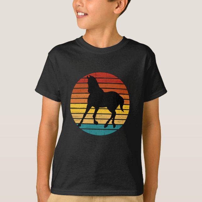 T-shirt Cheval vintage (Devant)