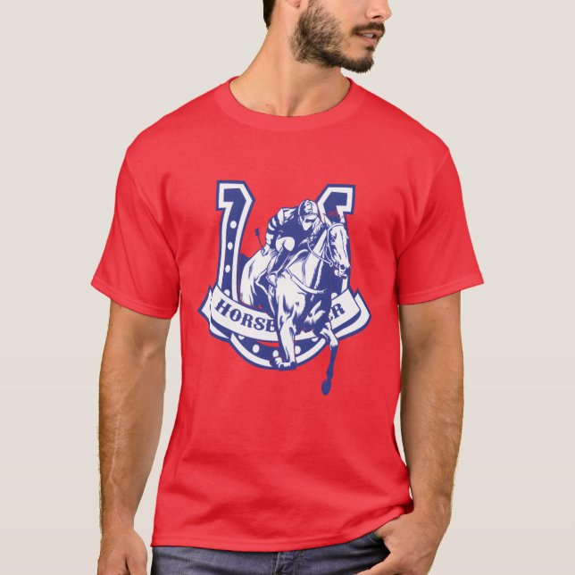 T-SHIRT CHEVAL VINTAGE (Devant)
