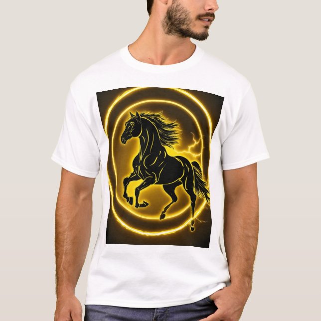 T-shirt Cheval Whimsical Dreamy (Devant)