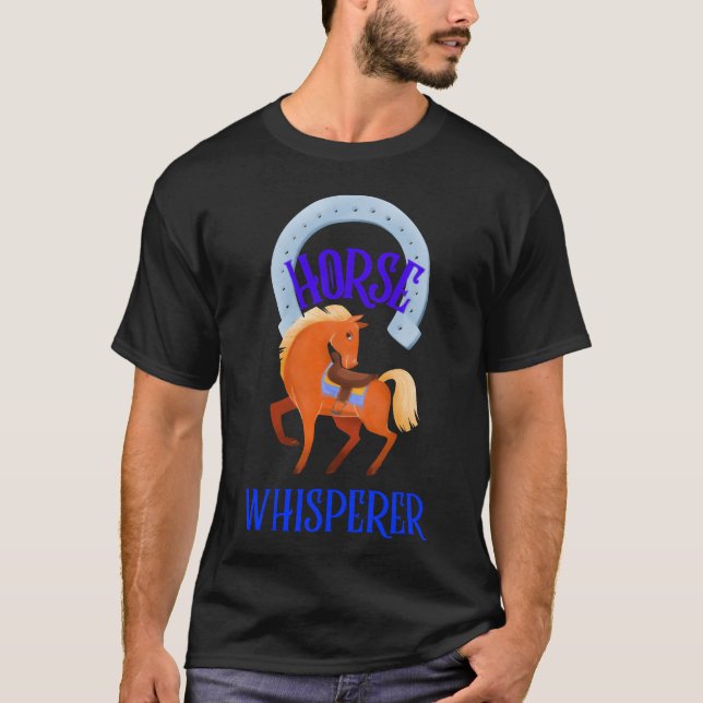 T-shirt Cheval Whisperer amis (Devant)
