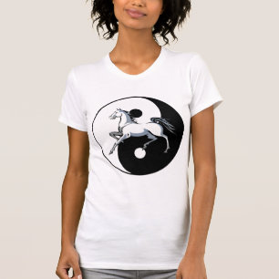 T-shirt Cheval Yin Yang
