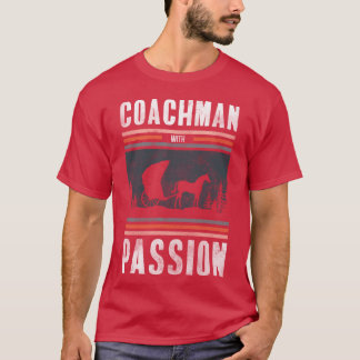 T-shirt ChevalDrawn Carriage Profession Romc Conducteur am