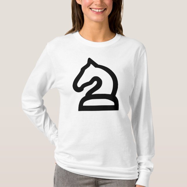 T-shirt Chevalier blanc (Devant)