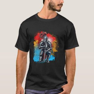 T-shirt Chevalier Coloré Drôle Chevaliers Médiévaux Ren Fa