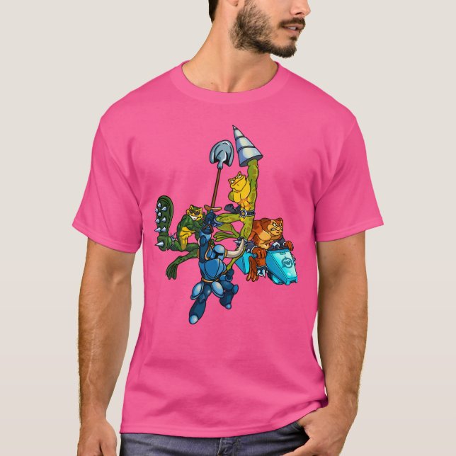 T-shirt Chevalier de cheville (Devant)