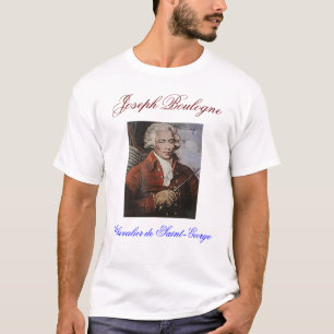 T-shirt CHEVALIER De ST GEORGE de JOSEPH BOULOGNE