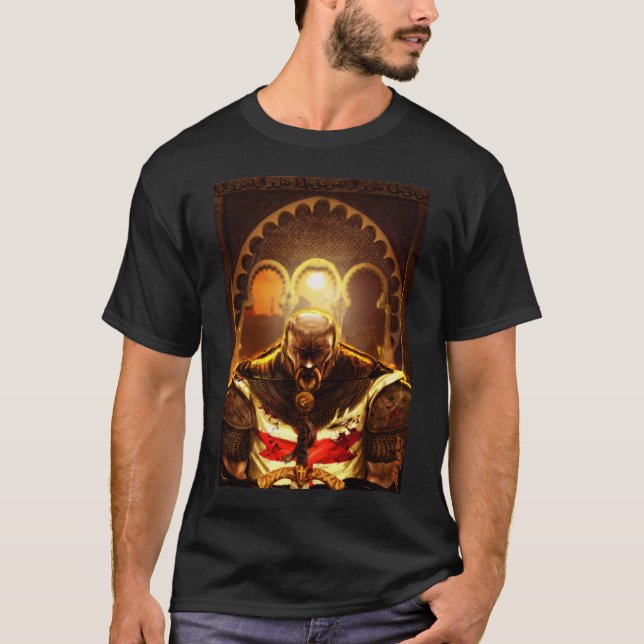 T-shirt Chevalier de Templar (Devant)