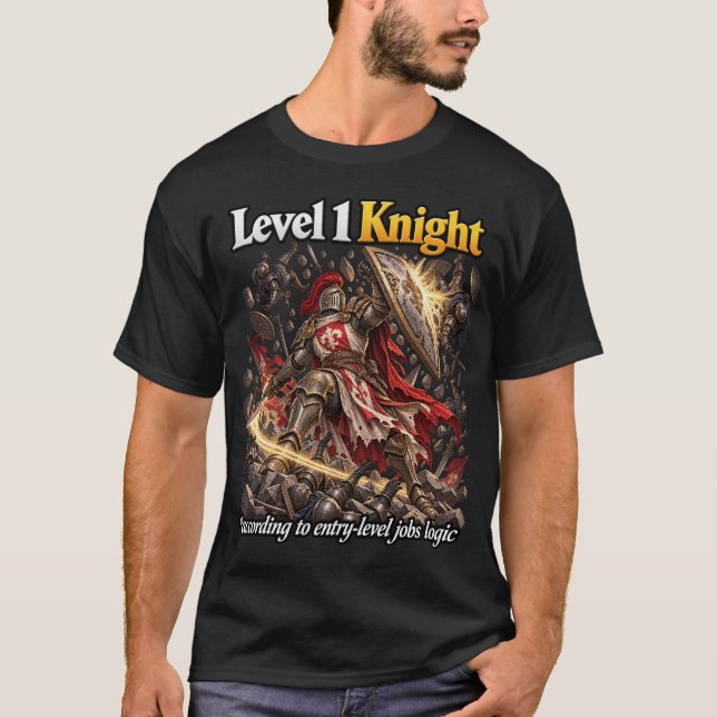 T-shirt Chevalier débutant (Devant)