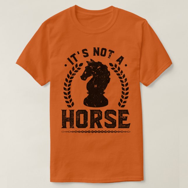 T-shirt Chevalier d'échecs (Design devant)