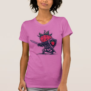 T-shirt Chevalier framboise