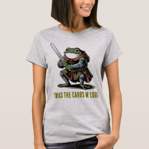 T-shirt Chevalier Grenouille «C'était les glucides»