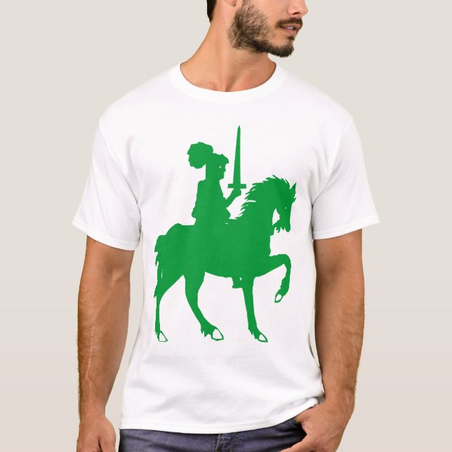 T-shirt Chevalier héraldique (Devant)