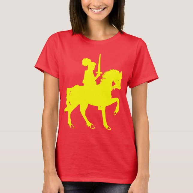 T-shirt Chevalier héraldique (Devant)