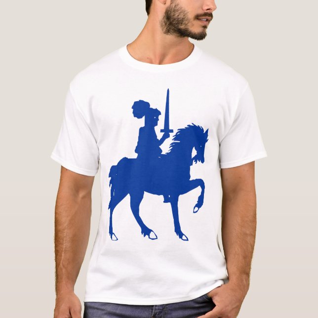 T-shirt Chevalier héraldique (Devant)