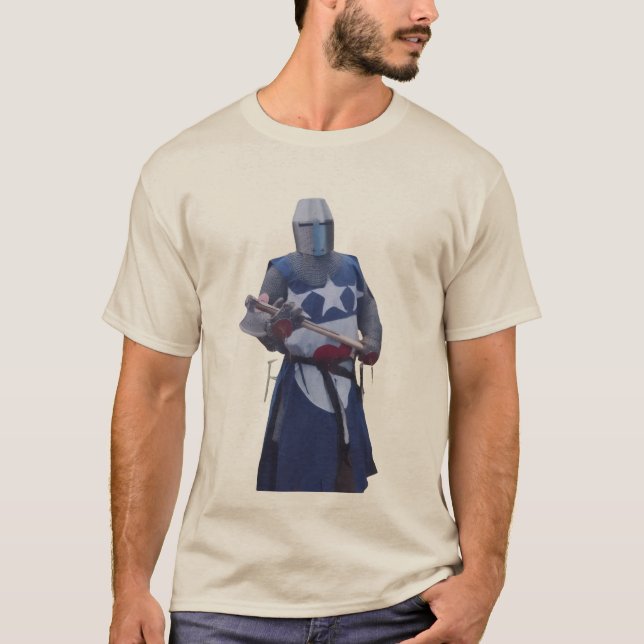 T-shirt Chevalier Médiéval (Devant)