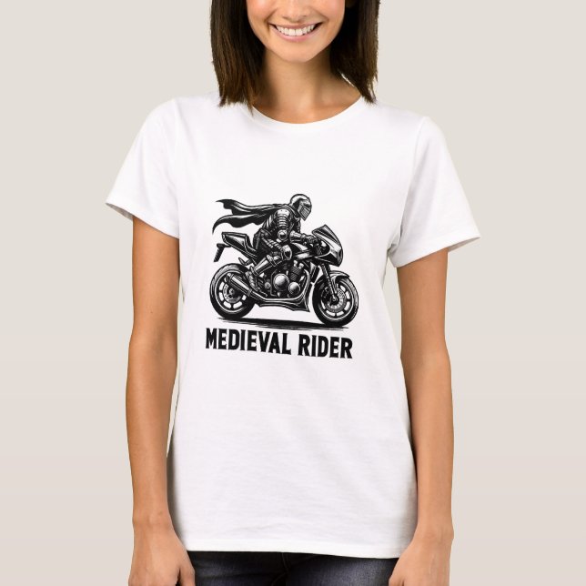 T-shirt chevalier médiéval (Devant)