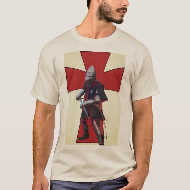 T-shirt Chevalier Médiéval (Devant)