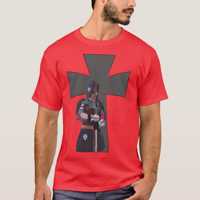T-shirt Chevalier Médiéval (Devant)