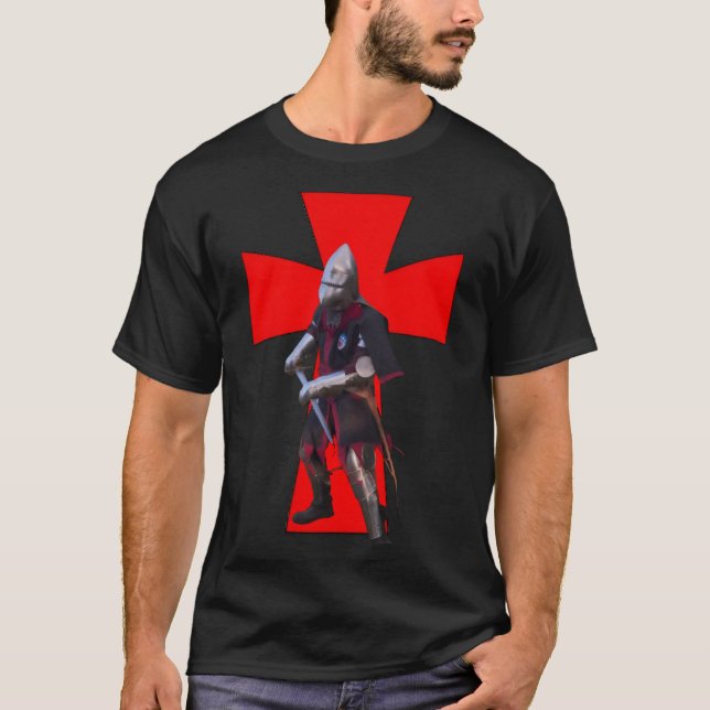 T-shirt Chevalier Médiéval (Devant)