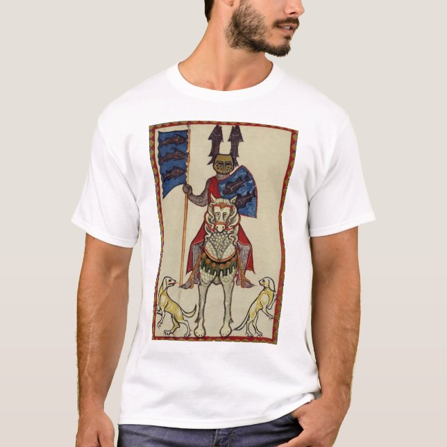 T-shirt Chevalier médiéval faisant face en avant (Devant)