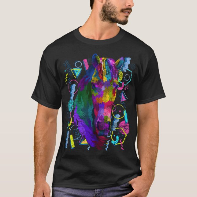 T-shirt chevalier série tv bibi blocksberg (Devant)