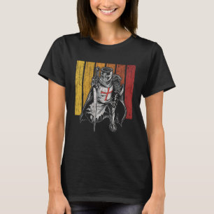 T-shirt Chevalier Soldat Médiéval Knighthood Guerrier 2