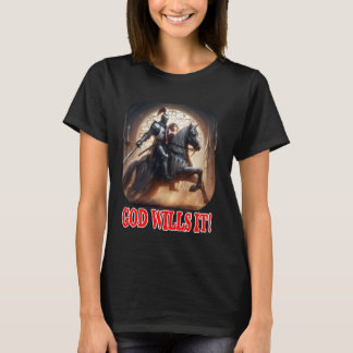 T-shirt Chevalier Température Dieu le veut sur Croiseur de
