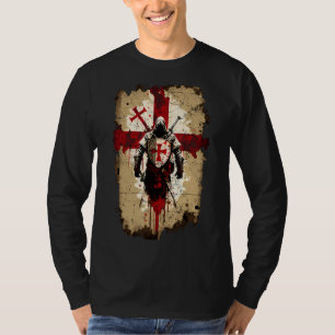 T-shirt Chevalier Templier Croiseur Soldat croisé de Chris