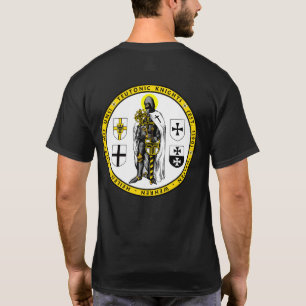 T-shirt Chevalier Teutonic avec avec la chemise d'épée e