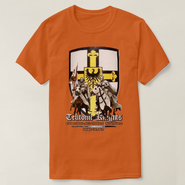 T-shirt Chevalier teutonique (Design devant)