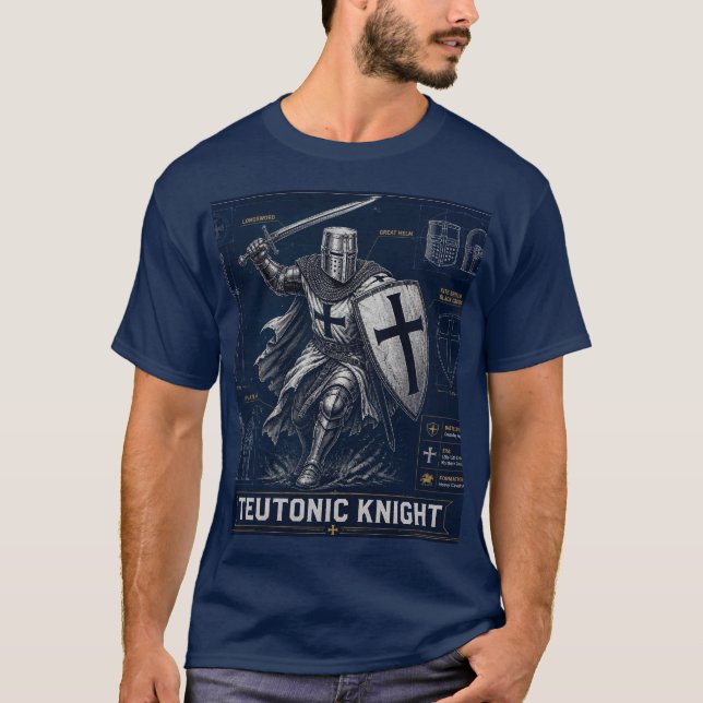 T-shirt Chevalier Teutonique (Devant)