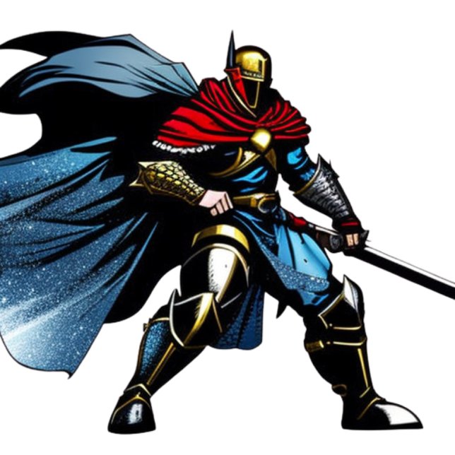 T-shirt Chevalier vibrant (Créateur téléchargé)