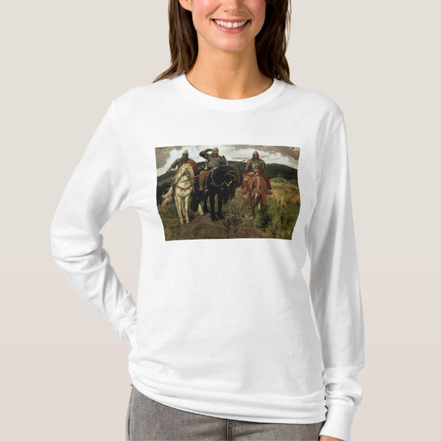 T-shirt Chevaliers de guerrier, 1881-98 (Devant)