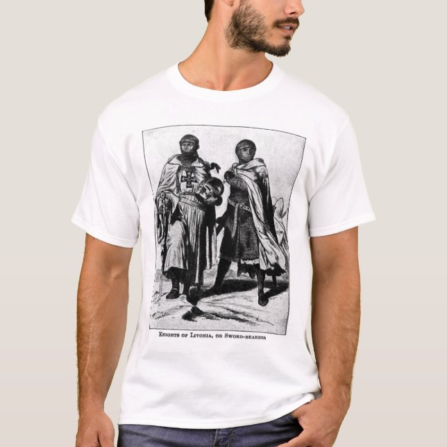 T-shirt Chevaliers de Livonia (Devant)