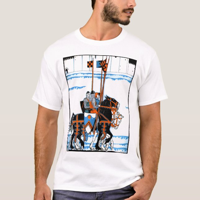 T-shirt Chevaliers - illustration de Deco (Devant)