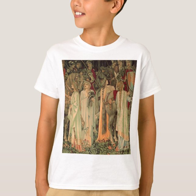 T-shirt Chevaliers médiévaux de la Table Ronde (Devant)