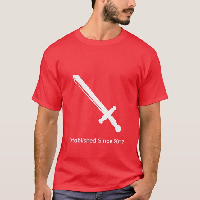 T-shirt Chevaliers rouges de Columbus (Devant)