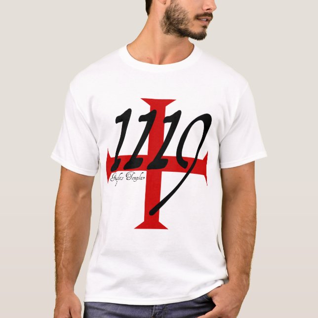 T-shirt Chevaliers Templar : 1119 (Devant)