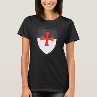 T-shirt Chevaliers Templier Bouclier Croix Croisades Chris