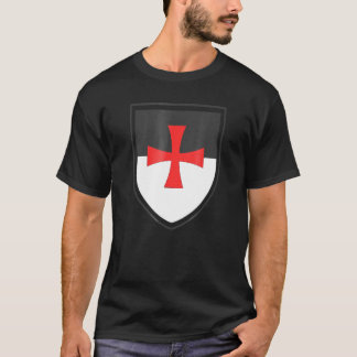 T-shirt Chevaliers Templier Bouclier Croix Croisades Chris