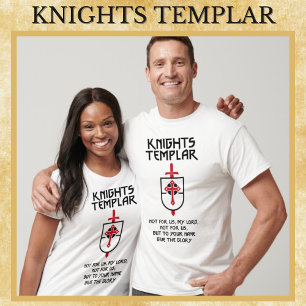 T-shirt Chevaliers Templiers Moyen Age Guerriers du Christ