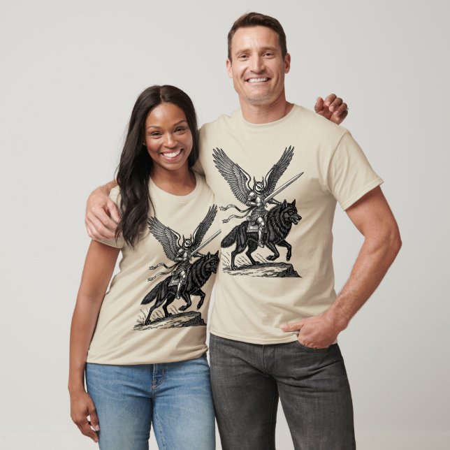 T-shirt Chevauchée d'Andras Le Hibou (Unisexe)