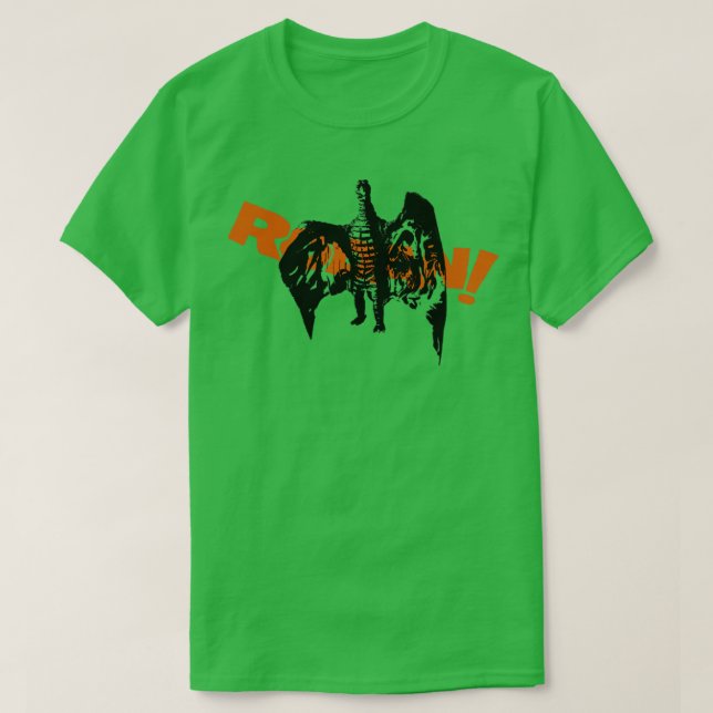 T-SHIRT CHEVAUCHEMENT DE NOM RODAN (Design devant)