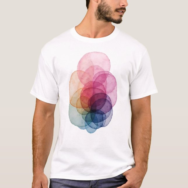 T-shirt Chevauchement Vivid V01 (Devant)