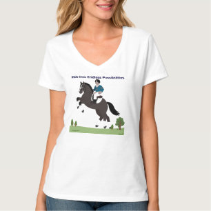 T-shirt Chevauchez vers des possibilités infinies Inspir