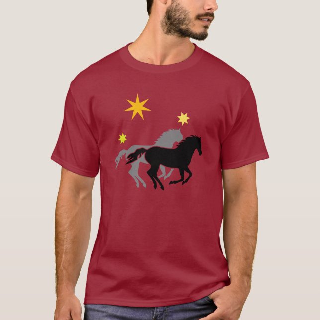 T-shirt Chevaux (Devant)