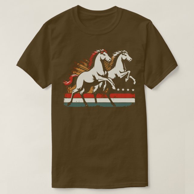 T-shirt Chevaux (Design devant)