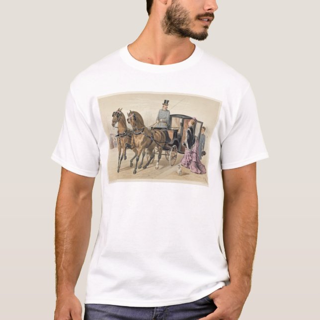 T-shirt Chevaux anglais (Devant)
