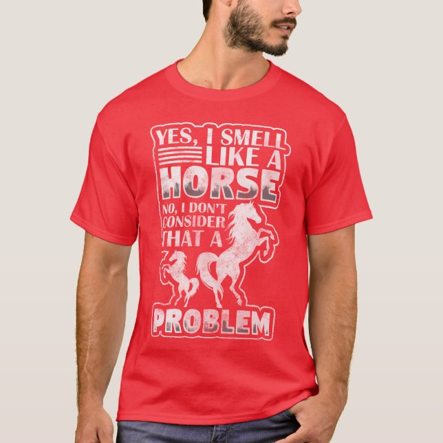 T-shirt Chevaux Cheval Amour Mustang Riding Stables garçon (Devant)